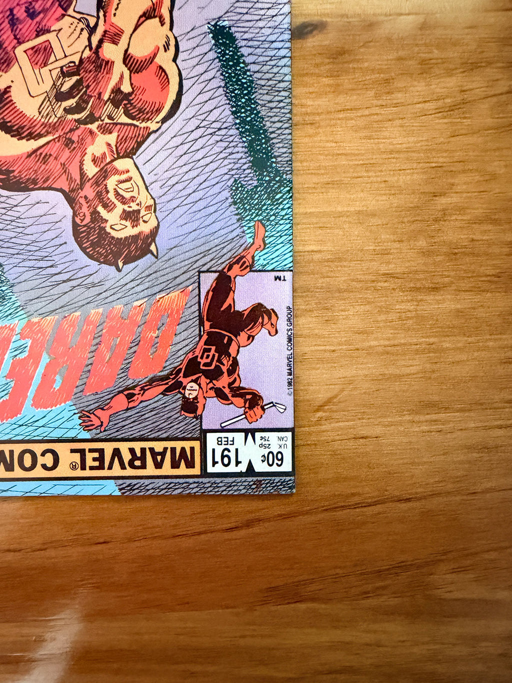 Daredevil #191 - 1982 Last Frank Miller Daredevil Cover - NM-
