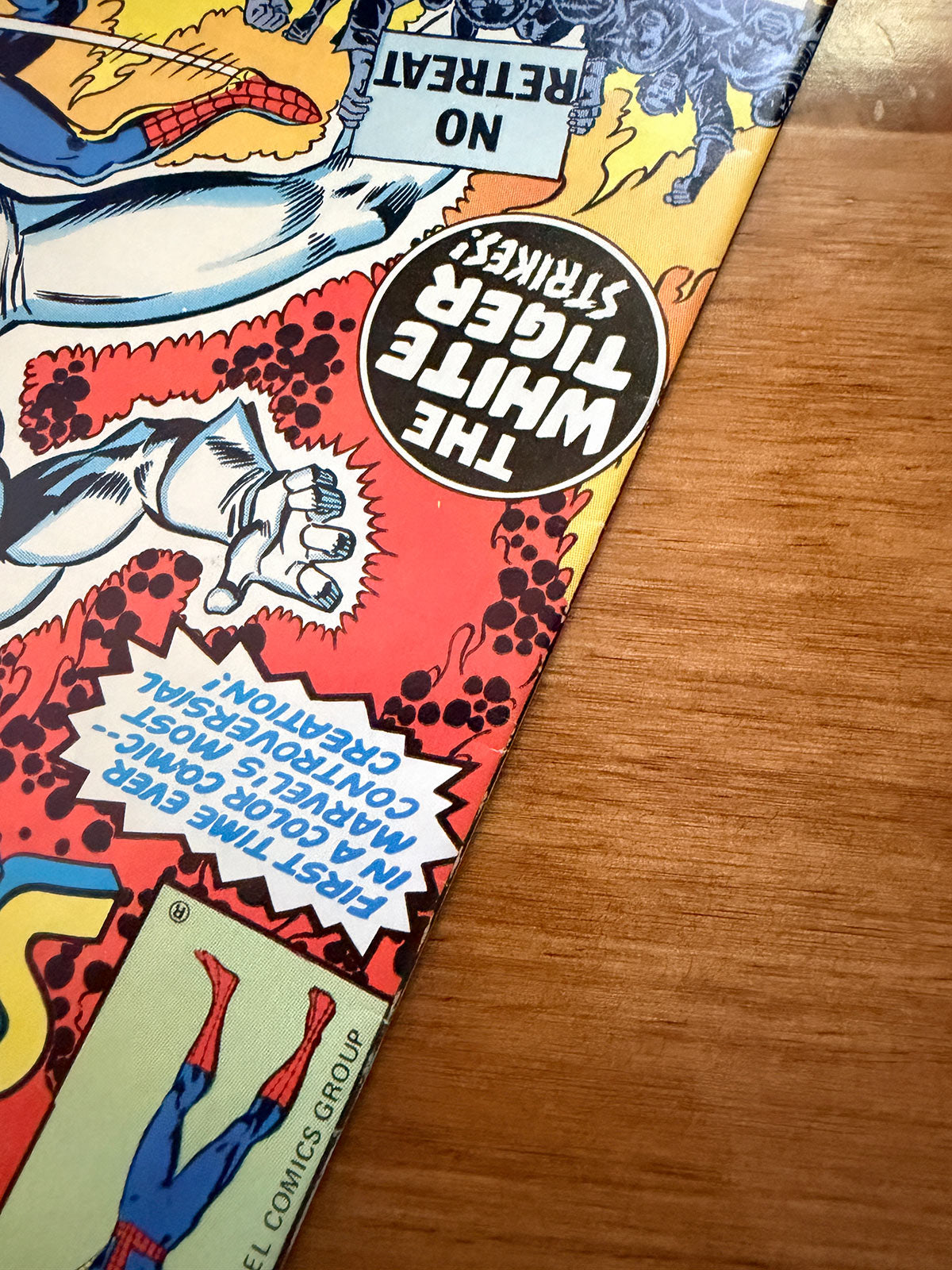 Spectacular Spider-Man #9 - 1977 Key First Appearance of White Tiger - VF+