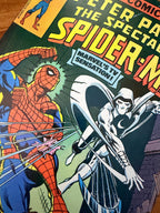 Spectacular Spider-Man #22 Newsstand - 1978 First Spider-Man vs Moon Knight - VF+