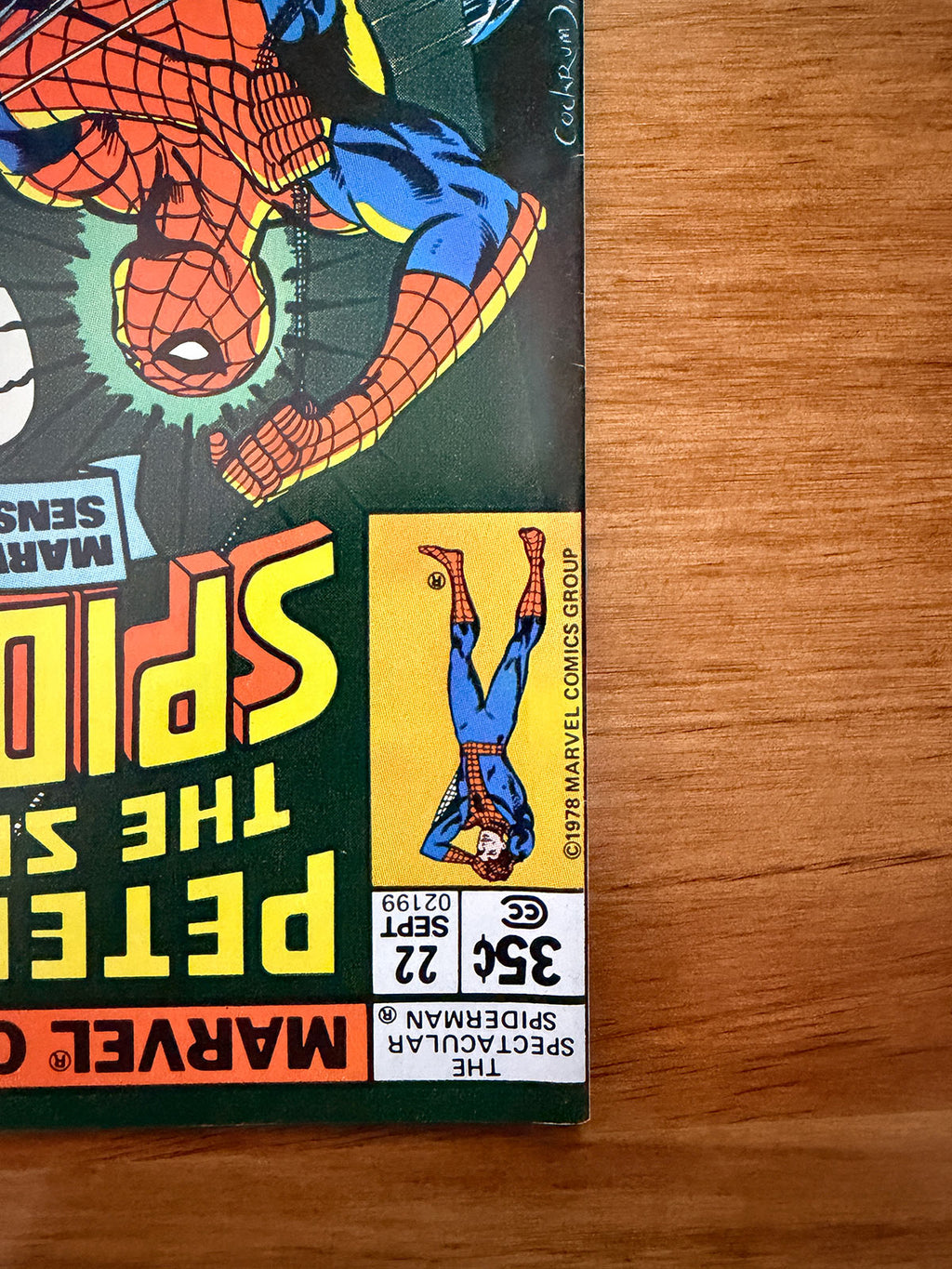 Spectacular Spider-Man #22 Newsstand - 1978 First Spider-Man vs Moon Knight - VF+