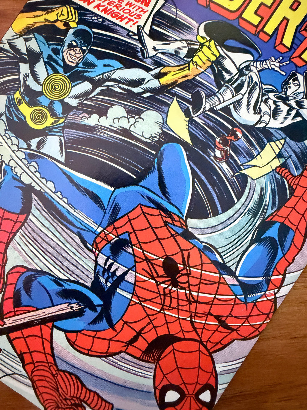 Spectacular Spider-Man #23 Newsstand - 1978 First Spider-Man & Moon Knight Team-Up - VF+