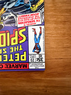 Spectacular Spider-Man #23 Newsstand - 1978 First Spider-Man & Moon Knight Team-Up - VF+
