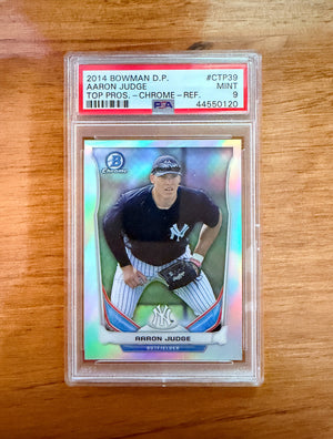 Aaron Judge - 2014 Bowman D.P. Top Prospects Chrome Refractor - PSA 9