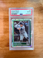 Aaron Judge - 2025 Donruss Optic-Shock #50 - PSA 8