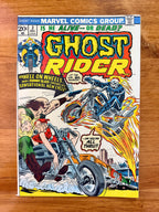Ghost Rider #3 - 1973 First Appearance of Hellfire Motorcycle - VF+