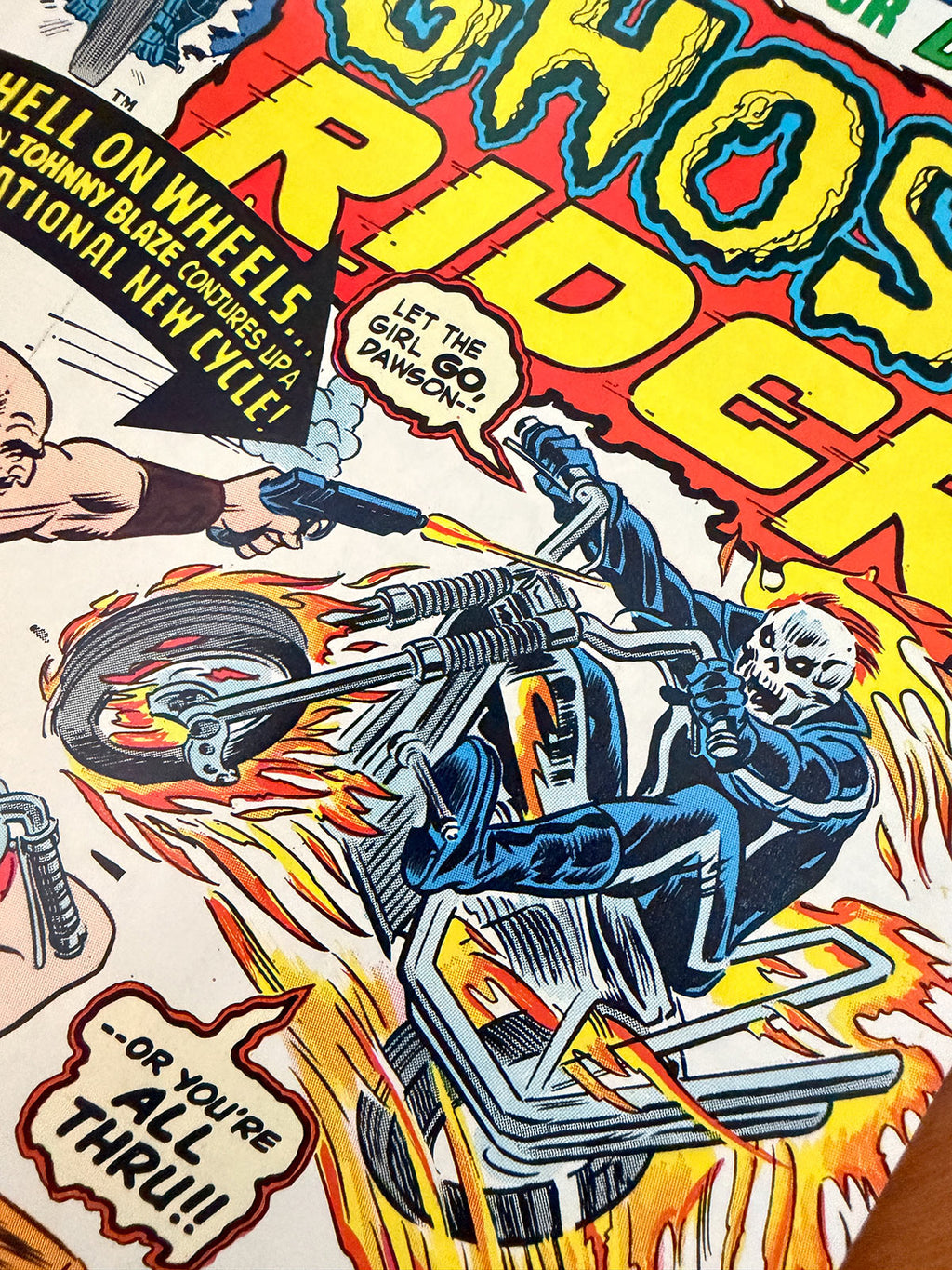 Ghost Rider #3 - 1973 First Appearance of Hellfire Motorcycle - VF+