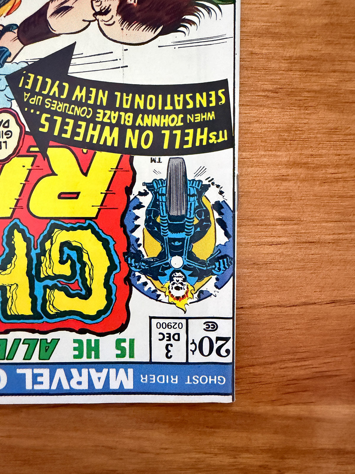 Ghost Rider #3 - 1973 First Appearance of Hellfire Motorcycle - VF+