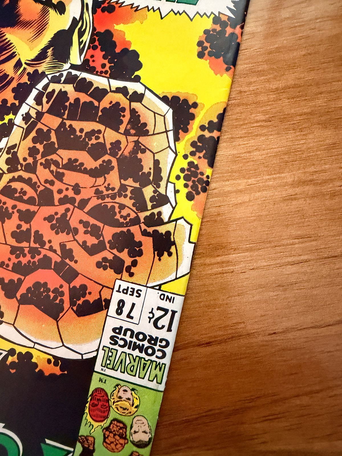 Fantastic Four #78 - 1968 The Thing Turns Human Again - VF