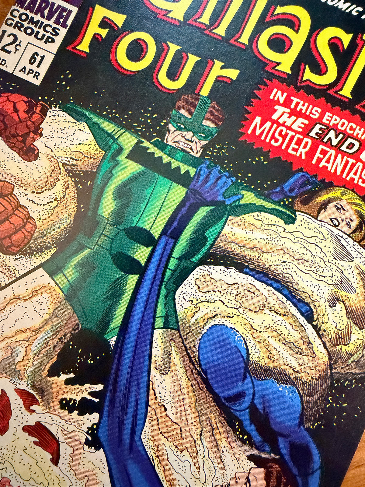 Fantastic Four #61 - 1967 vs Sandman - VF+