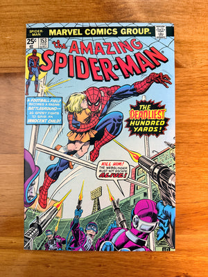 Amazing Spider-Man #153 - 1975 The Deadliest Hundred Yards - NM-