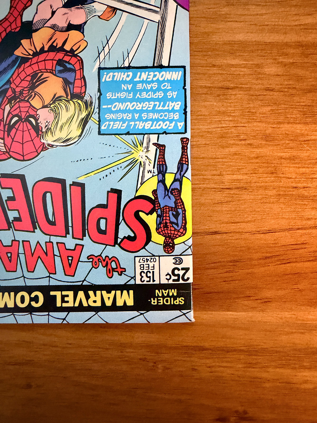 Amazing Spider-Man #153 - 1975 The Deadliest Hundred Yards - NM-