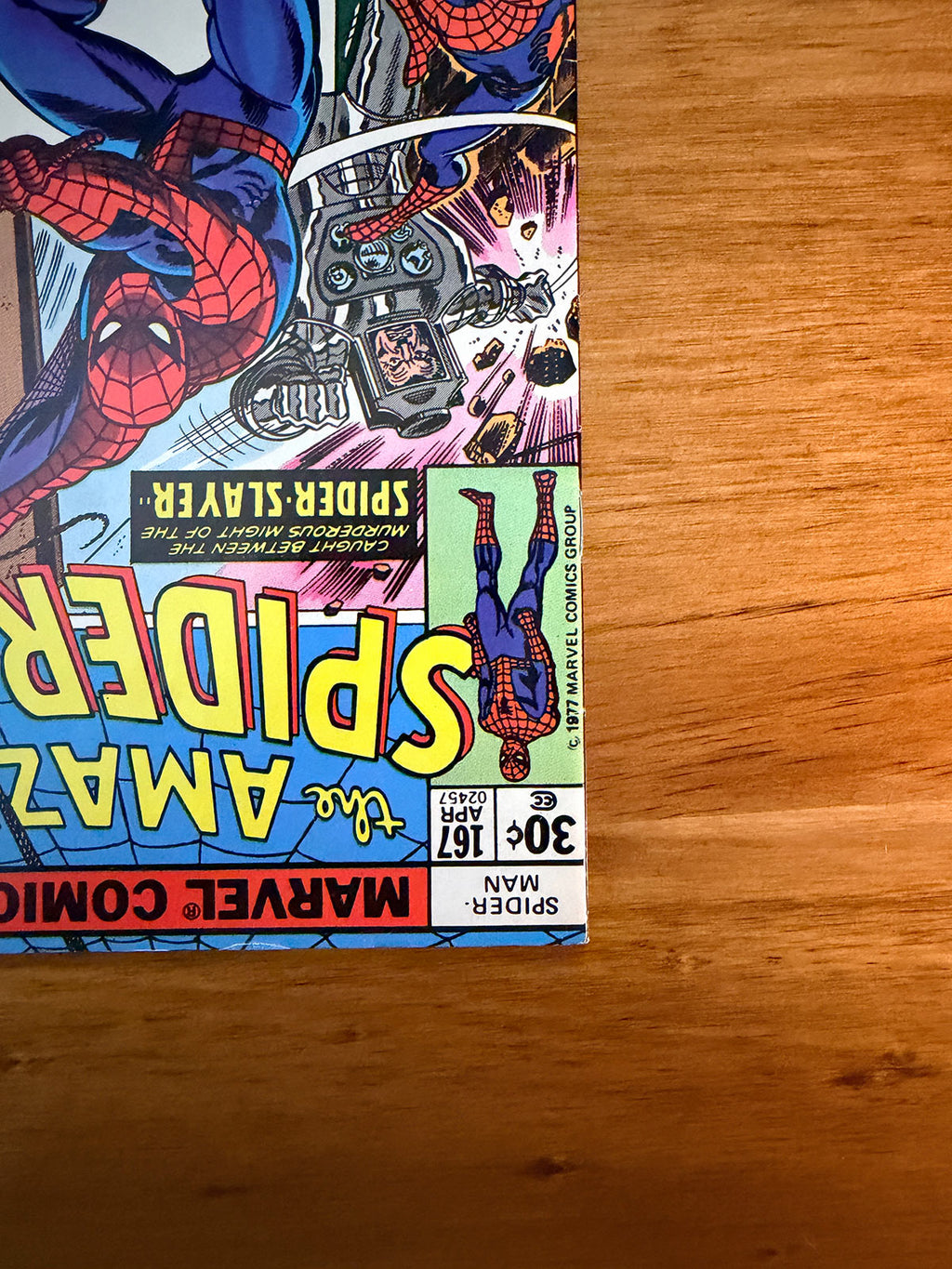 Amazing Spider-Man #167 - First Appearance of Will-O'-The-Wisp - VF-