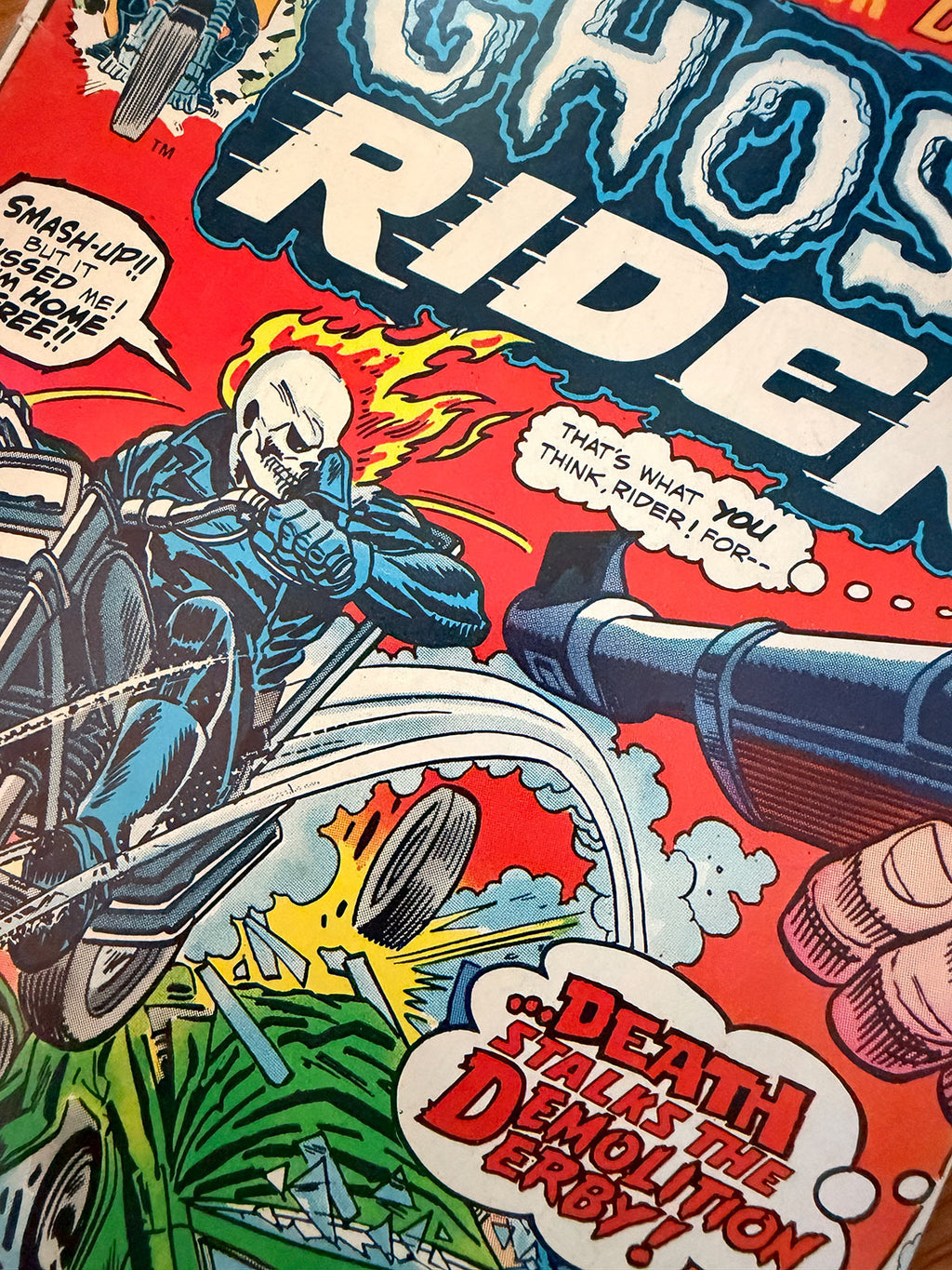 Ghost Rider #4 - 1974 Demolition Derby - VF-