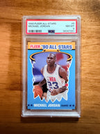 Michael Jordan - 1990 Fleer All-Stars  #5 - PSA 8