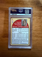 Michael Jordan - 1990 Hoops #65 - PSA 9