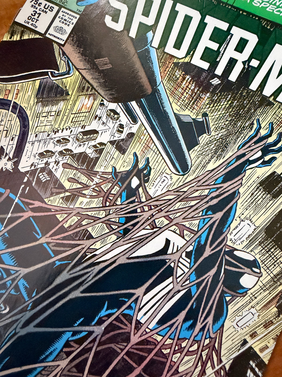 Web of Spider-Man #31 - 1987 Part 1 of Kraven's Last Hunt - NM-