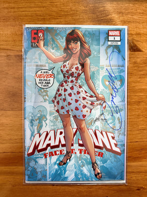Mary Jane #1 - 2026 Face It Tiger Cover B - J. Scott Campbell SIGNED w/ COA - M