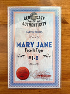 Mary Jane #1 - 2026 Face It Tiger Cover B - J. Scott Campbell SIGNED w/ COA - M