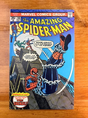 Amazing Spider-Man #148 - 1975 vs Jackal and Tarantula Appearance - FINE+