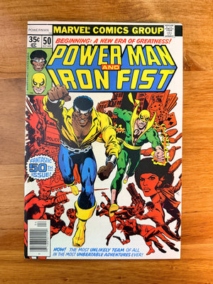 Power Man and Iron Fist #50 - 1978 First Official Team-Up - VF+