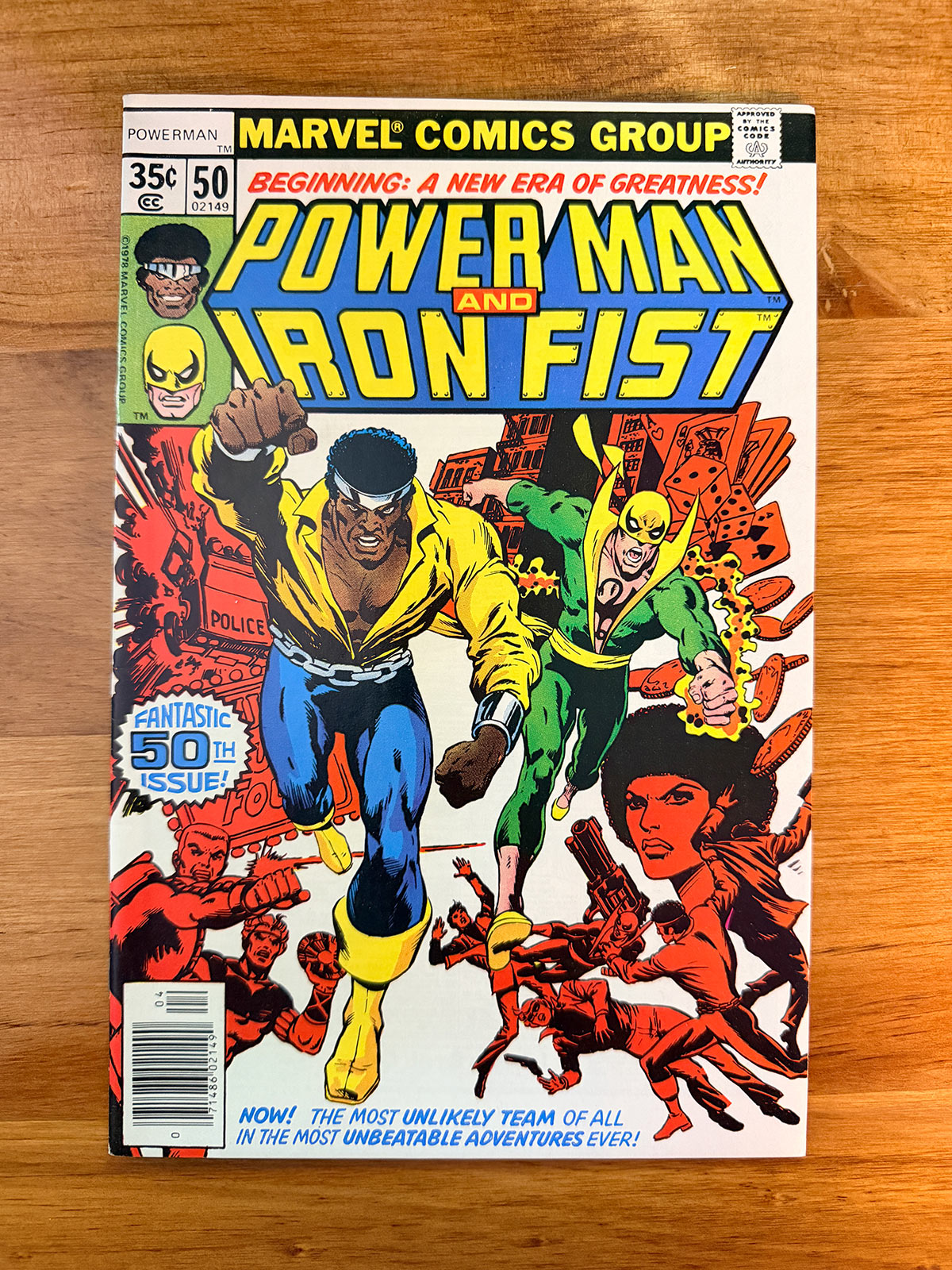 Power Man and Iron Fist #50 - 1978 First Official Team-Up - VF+