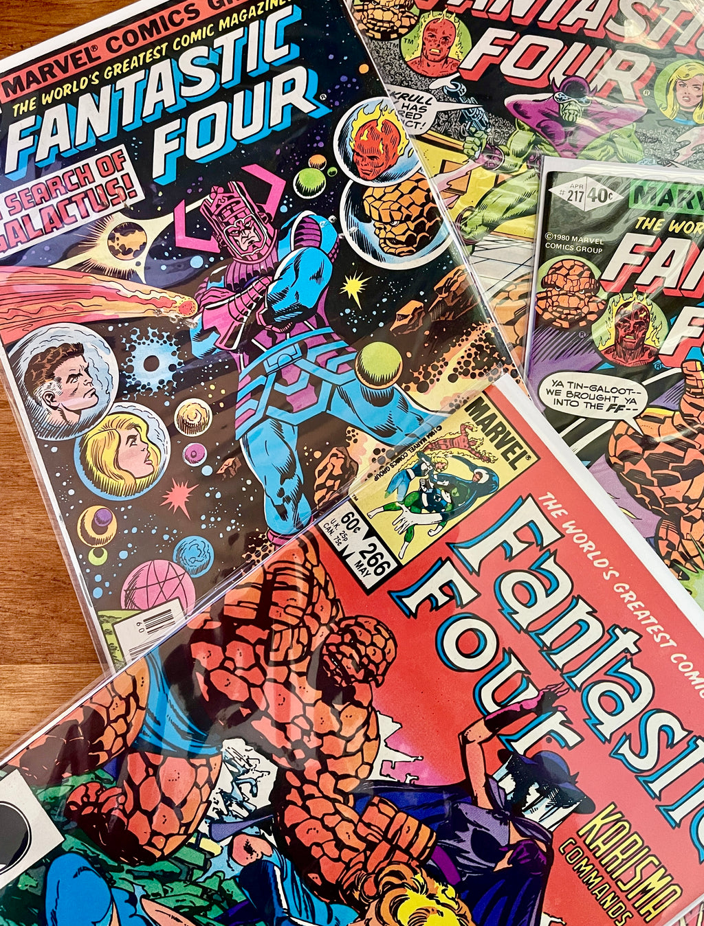Marvel Fantastic Four Comics - 1975–1990 - #206-338