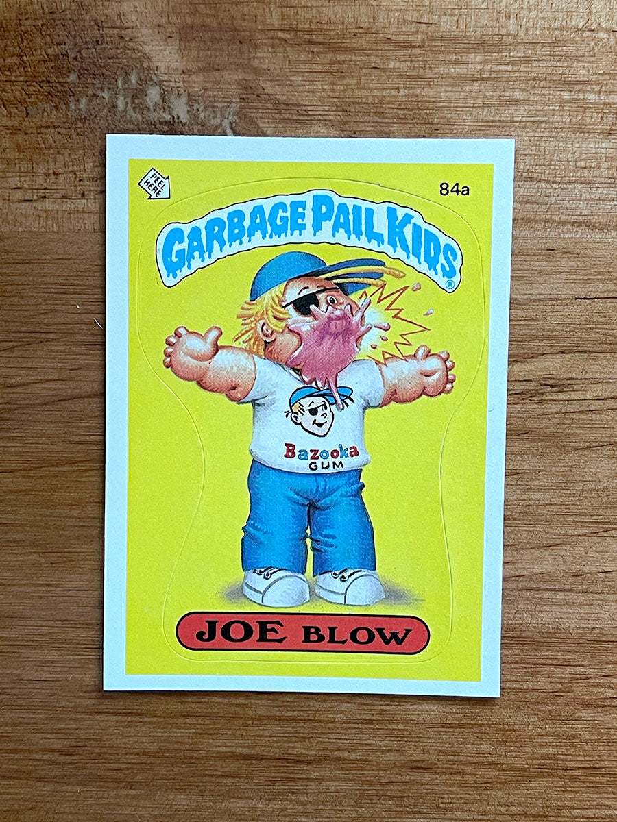 Topps Garbage Pail Kids - 1986 Series 3 Stickers - 1st Printing