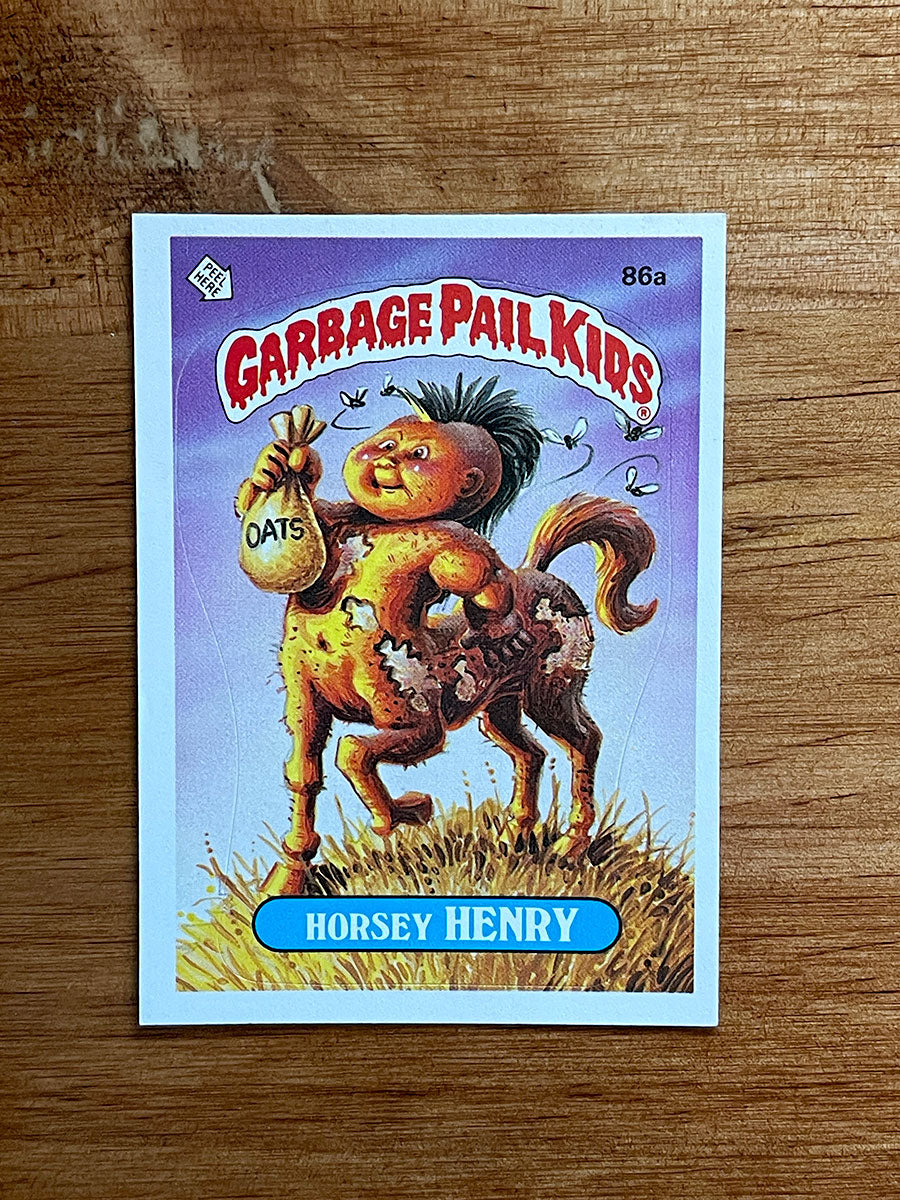 Topps Garbage Pail Kids - 1986 Series 3 Stickers - 1st Printing