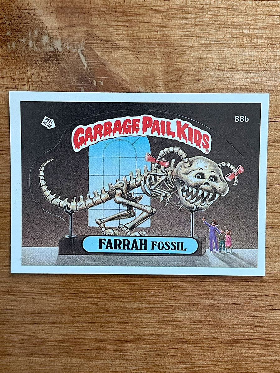 Topps Garbage Pail Kids - 1986 Series 3 Stickers - 1st Printing