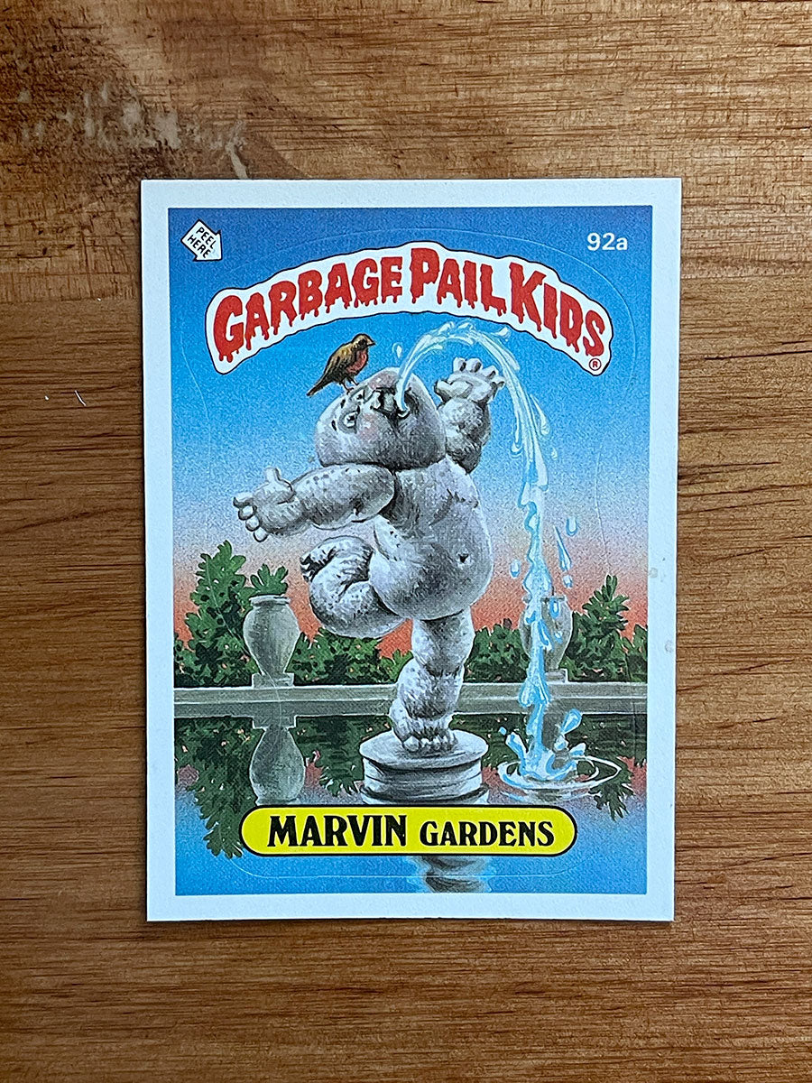 Topps Garbage Pail Kids - 1986 Series 3 Stickers - 1st Printing