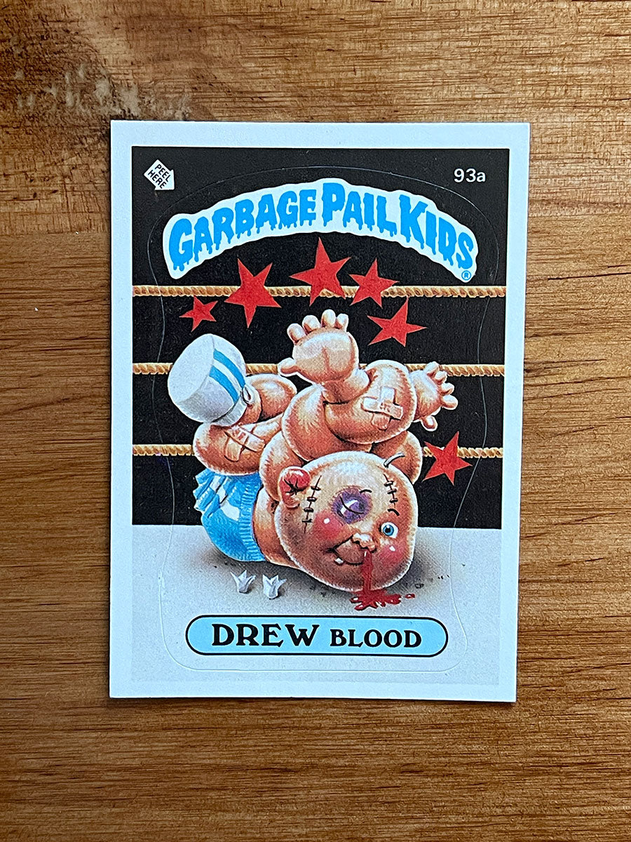 Topps Garbage Pail Kids - 1986 Series 3 Stickers - 1st Printing