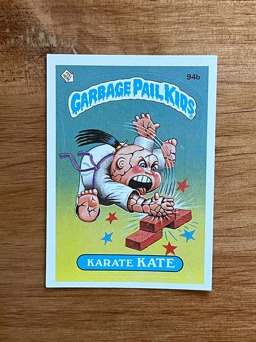 Topps Garbage Pail Kids - 1986 Series 3 Stickers - 1st Printing
