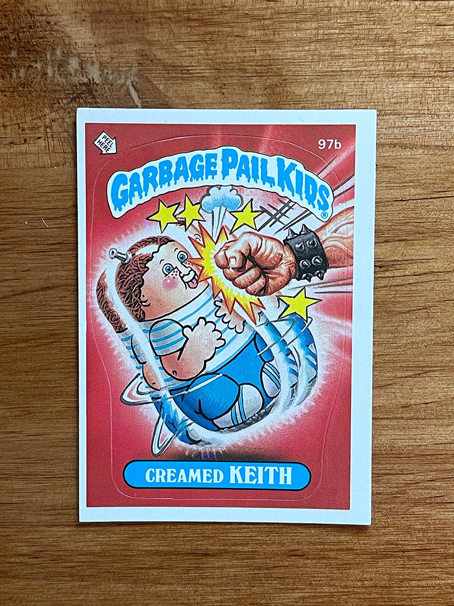 Topps Garbage Pail Kids - 1986 Series 3 Stickers - 1st Printing