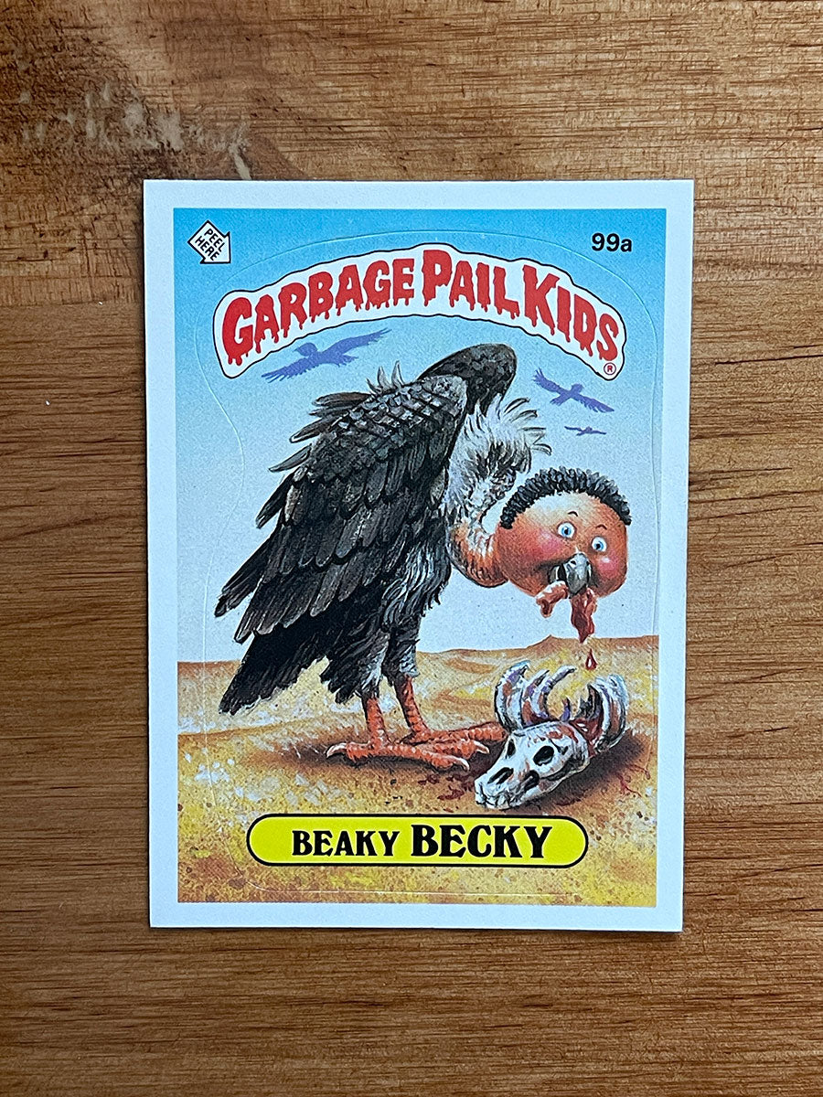 Topps Garbage Pail Kids - 1986 Series 3 Stickers - 1st Printing