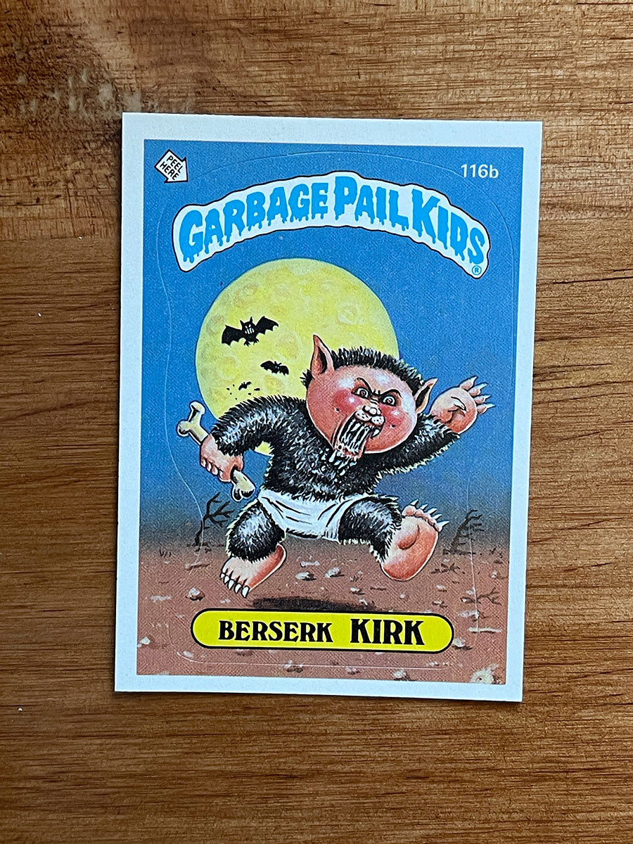 Topps Garbage Pail Kids - 1986 Series 3 Stickers - 1st Printing