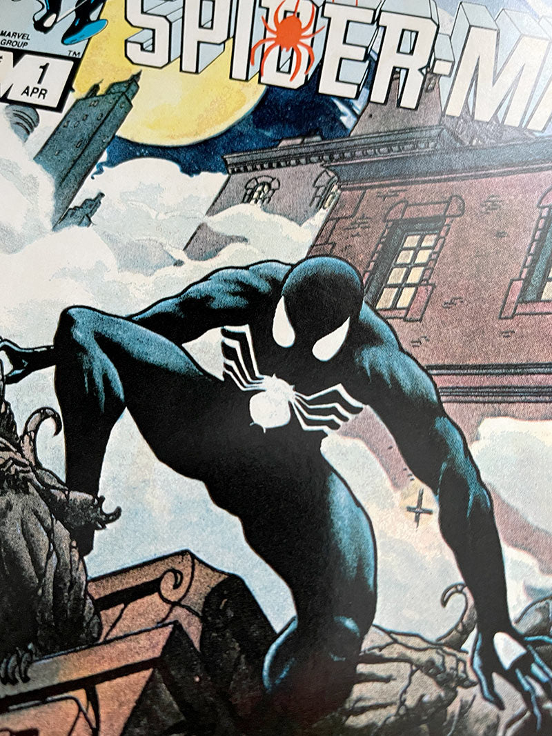 Web of Spider-Man #1 - 1984 First Appearance Black Suit in WoSM - VF+