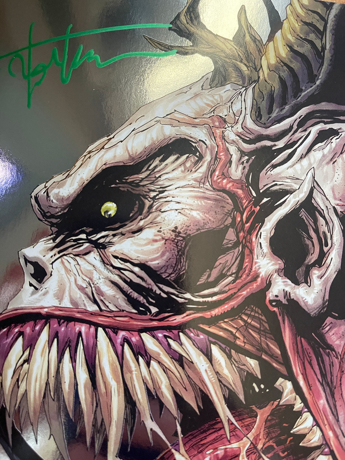 Absolute Batman #15 - 2026 Tyler Kirkham Virgin Foil Variant Signed with COA - NM-