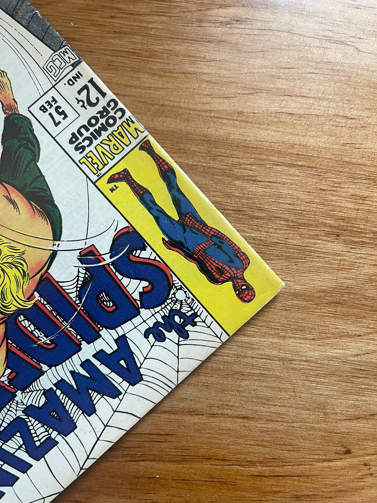 Amazing Spider-Man #57 - 1968 First Spidey vs Ka-Zar - FINE