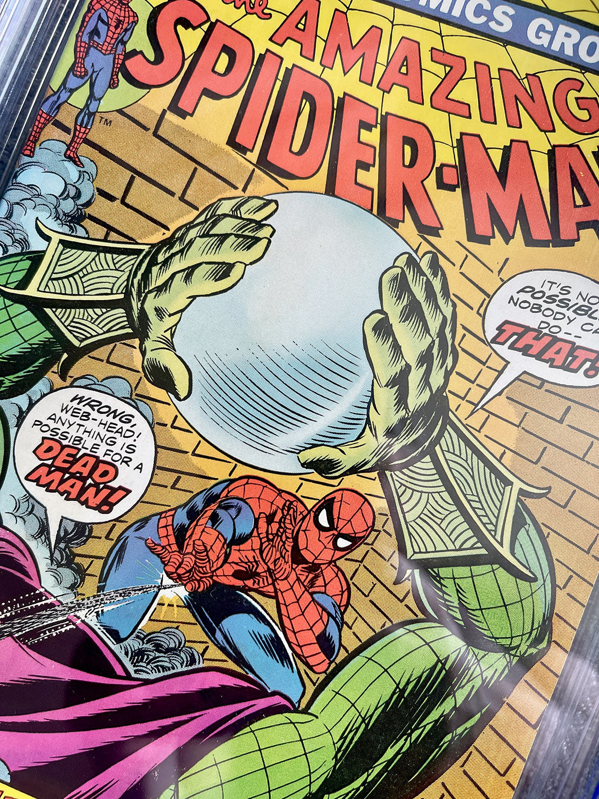 Amazing Spider-Man #142 - 1975 Mysterio Appearance - CGC 9.0