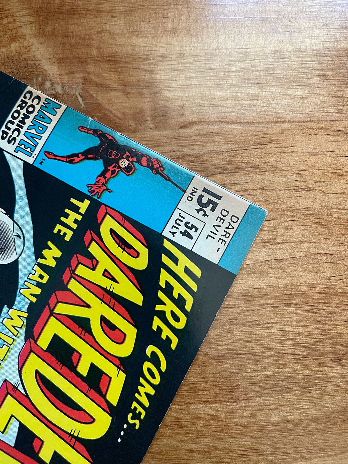 Daredevil #54 - 1969 First Appearance Mister Fear - FINE+