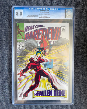 Daredevil #40 - 1968 - CGC 8.0