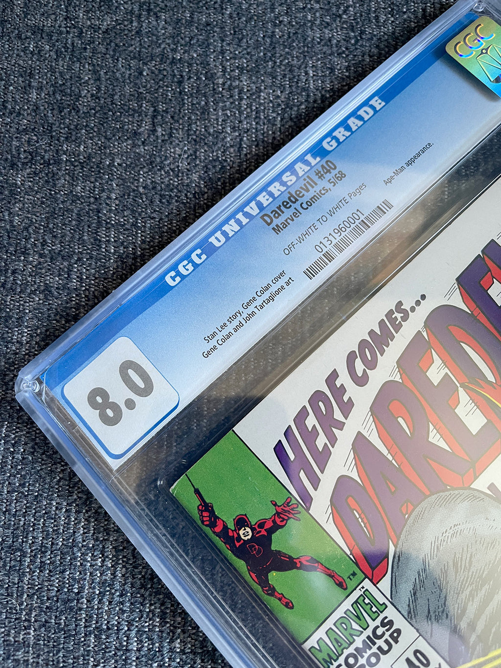 Daredevil #40 - 1968 - CGC 8.0