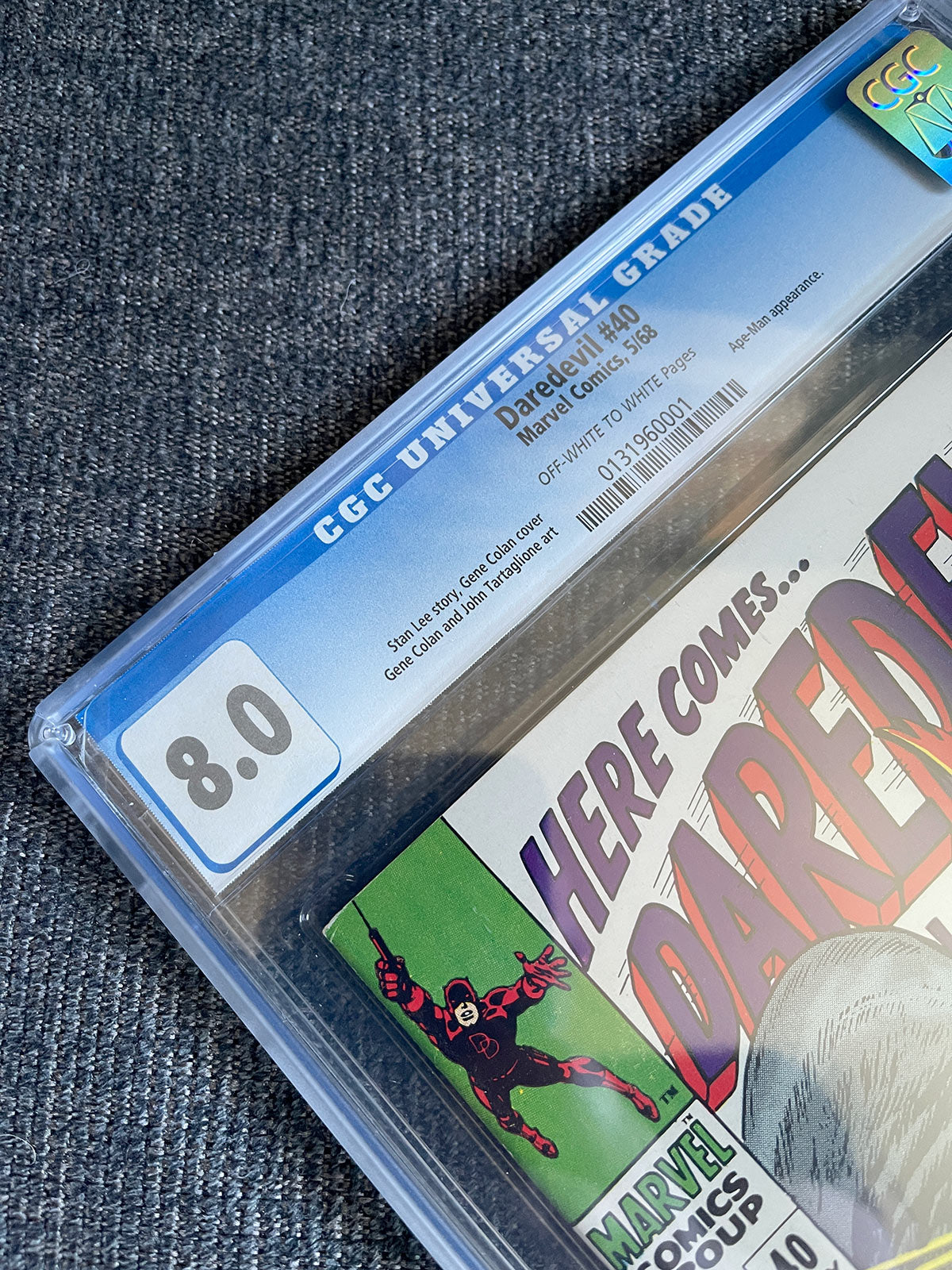 Daredevil #40 - 1968 - CGC 8.0
