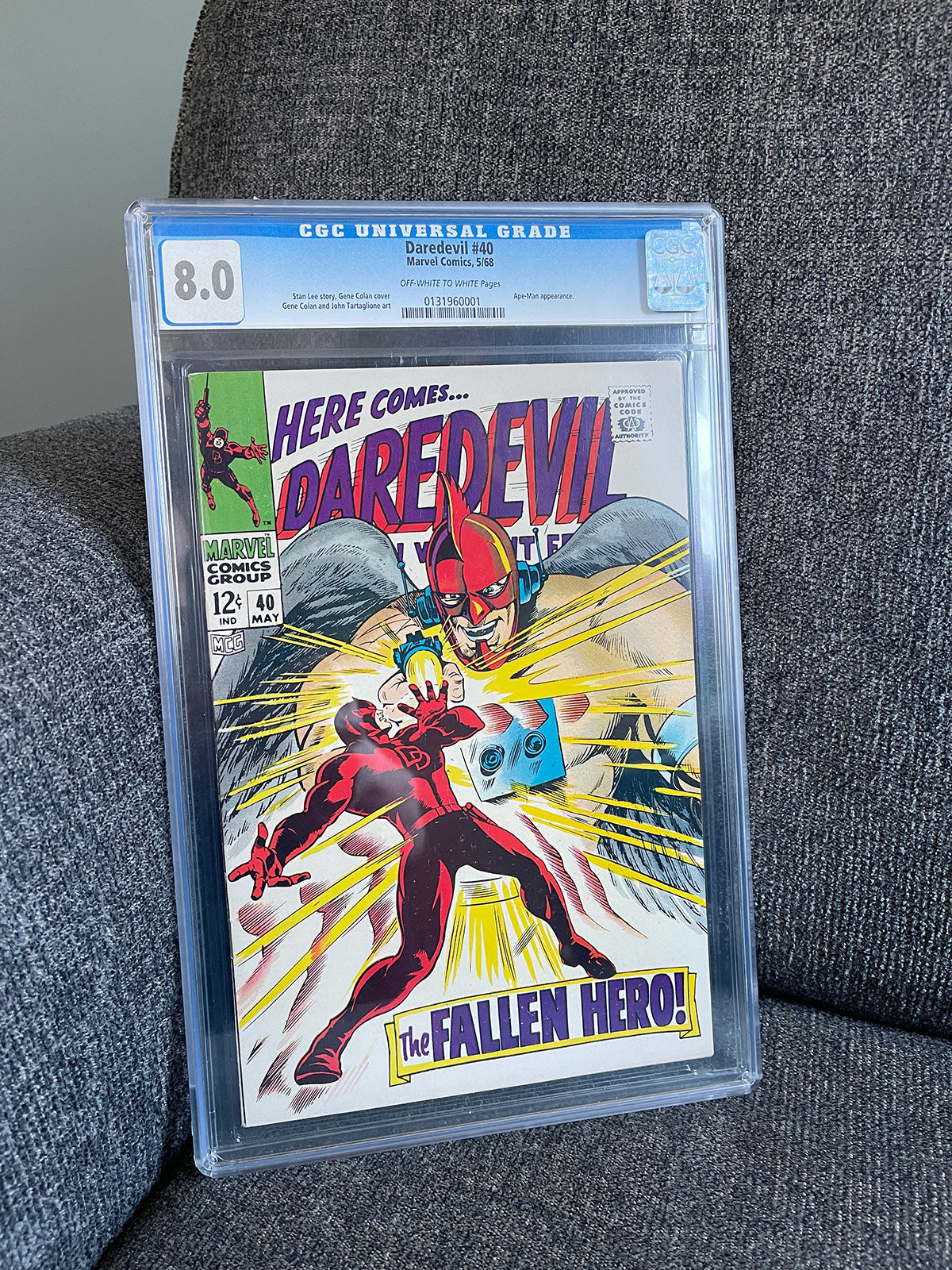 Daredevil #40 - 1968 - CGC 8.0