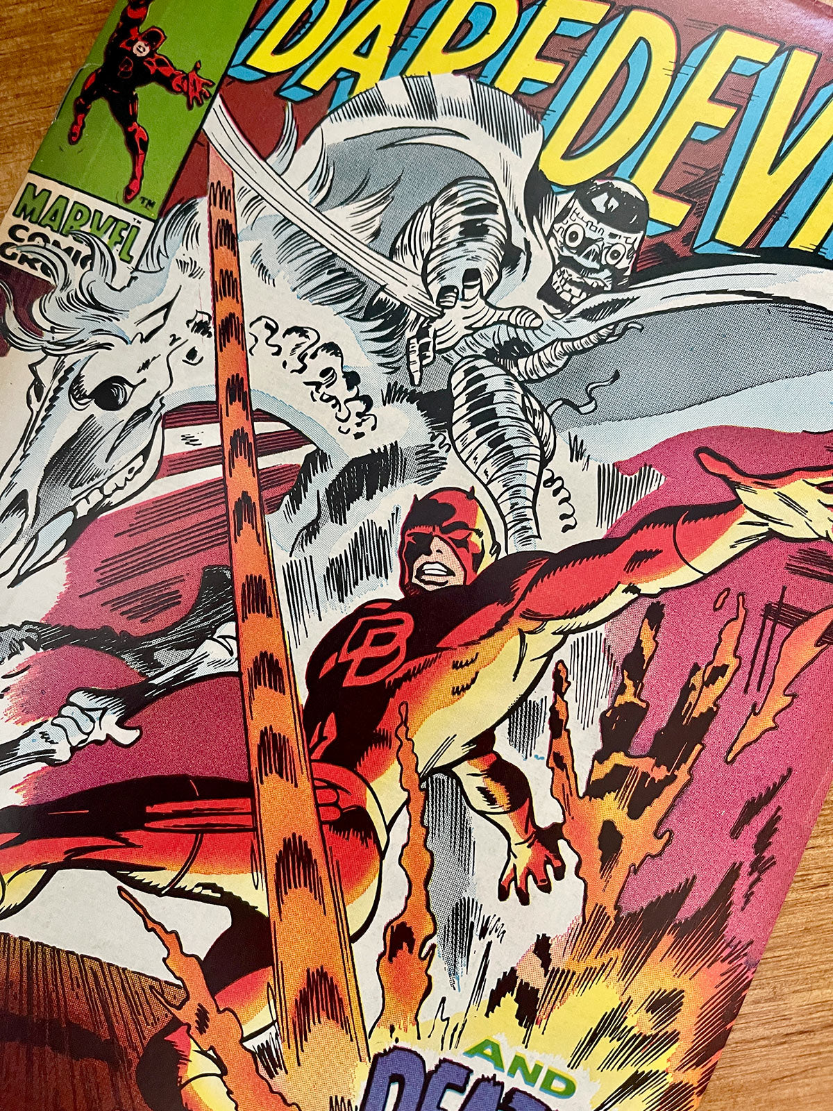 Daredevil #56 - 1969 First Appearance of Death's Head - FINE