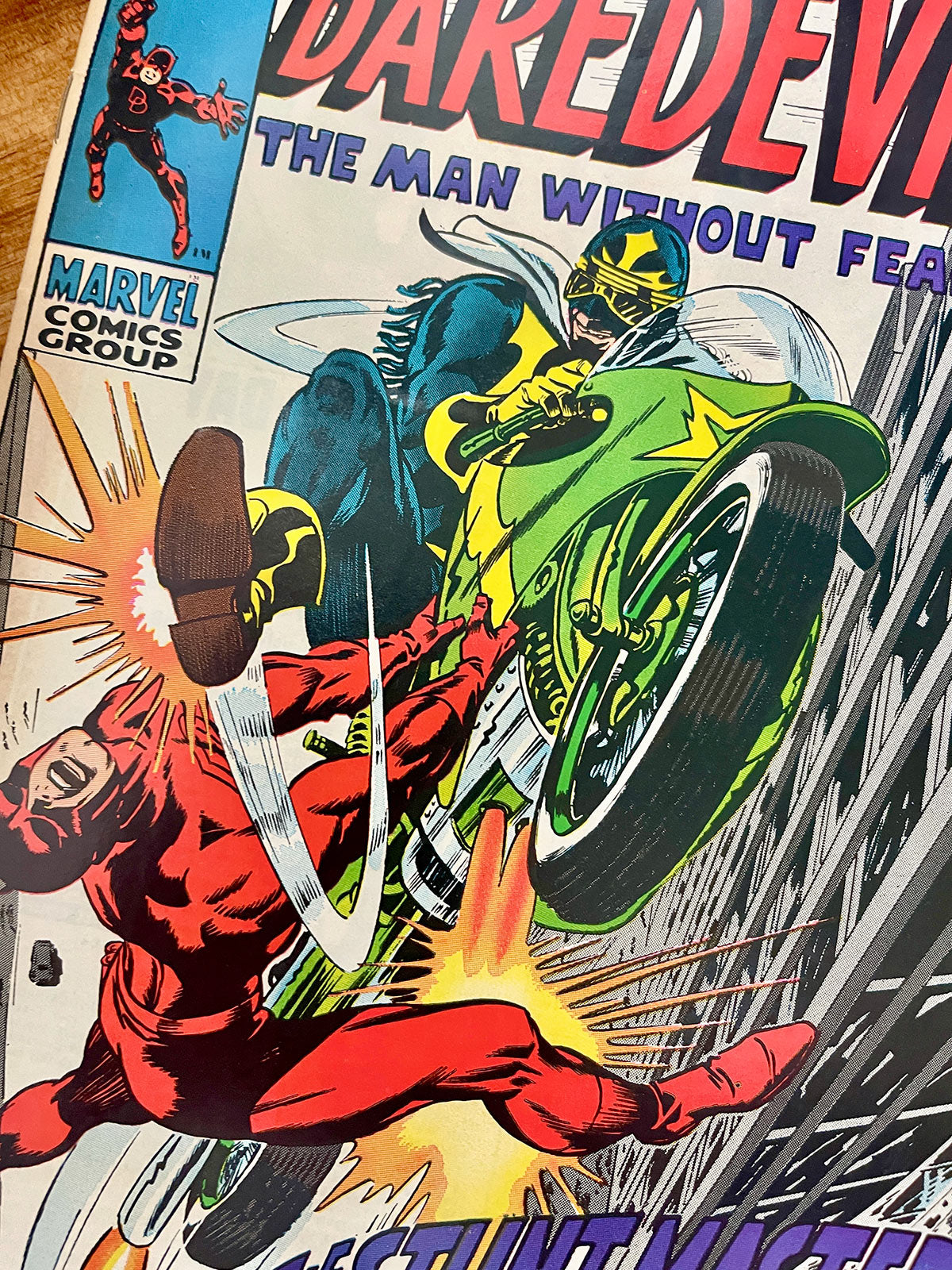 Daredevil #58 - 1969 First Appearance of the Stunt-Master - FINE+