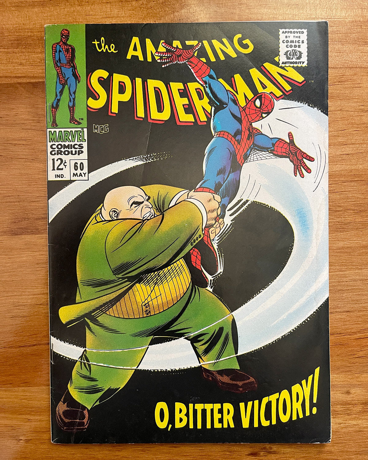 Amazing Spider-Man #60 - 1968 vs Kingpin - FINE+