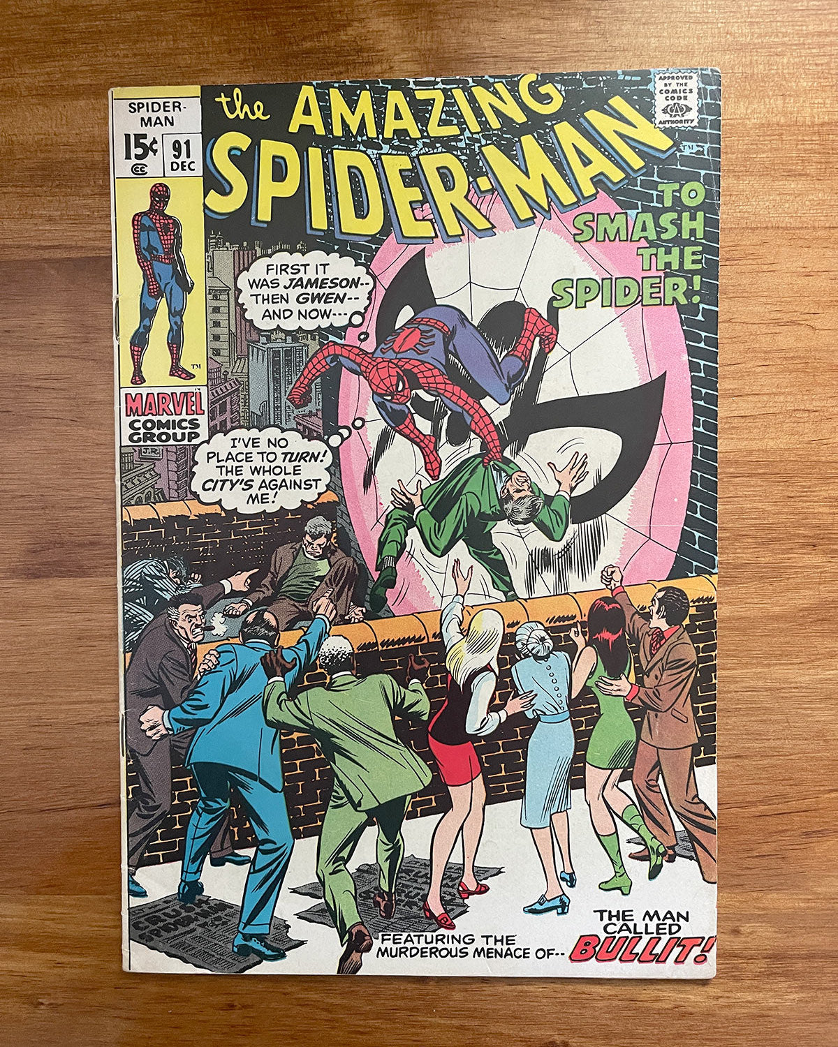 Amazing Spider-Man #91 - 1970 - FINE+