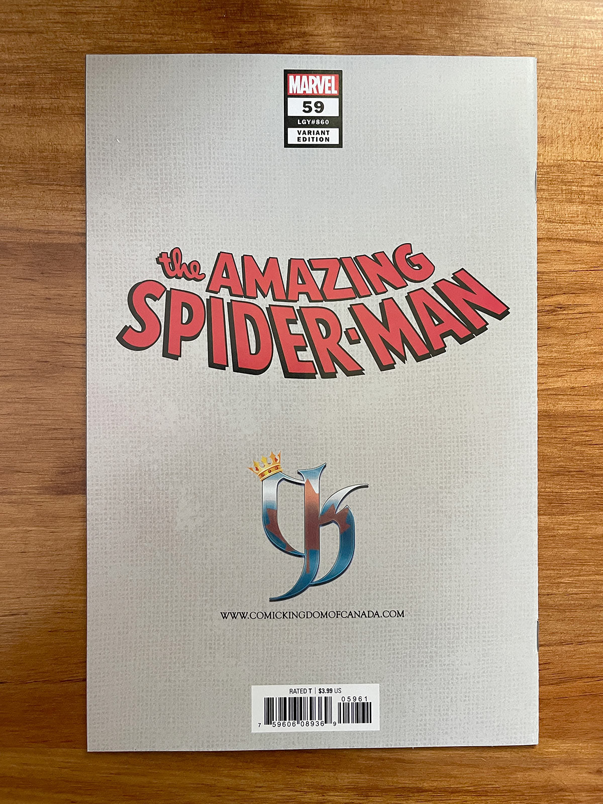Amazing Spider-Man #59 - 2021 Tyler Kirkham Spider-Gwen Variant - NM