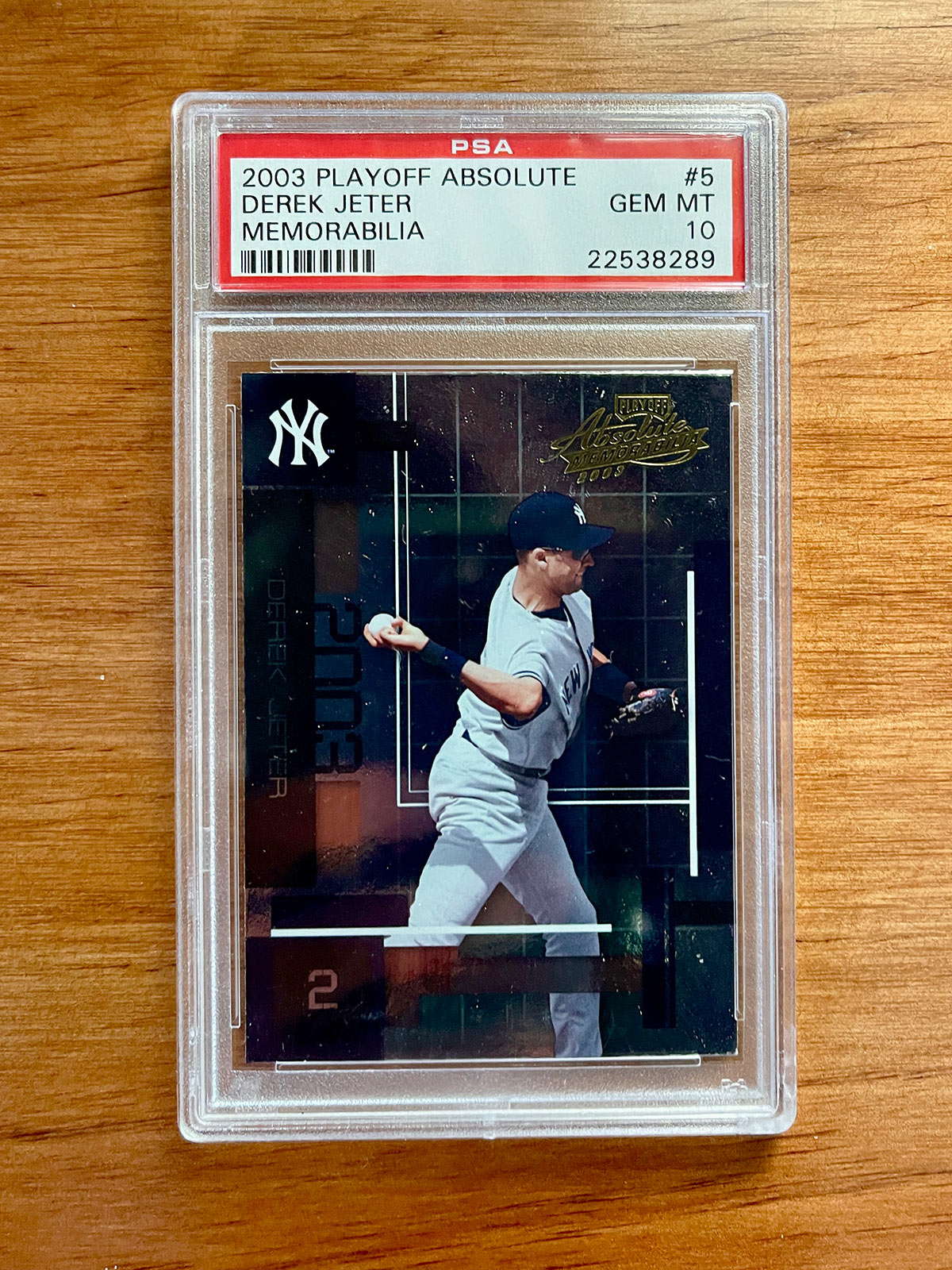 Derek Jeter PSA 10 Four-Pack - Dynasty Era Inserts